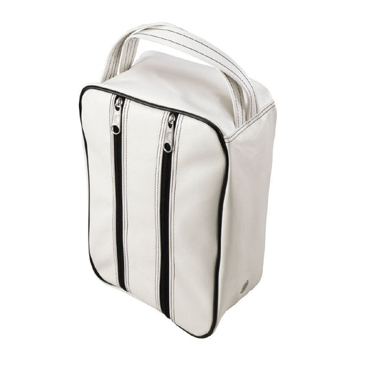 SMU Classic Shoe Bag - White